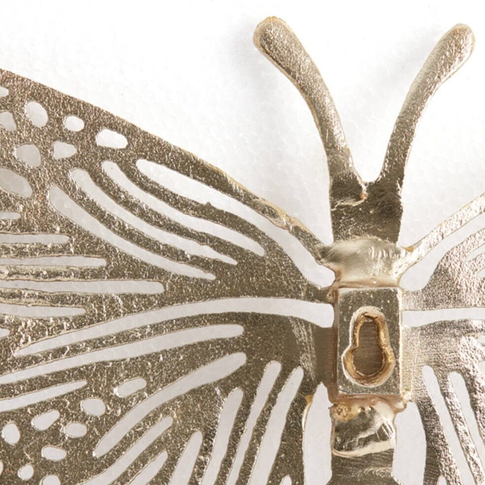 Pip Gold Butterfly Wall Ornament Accessories 