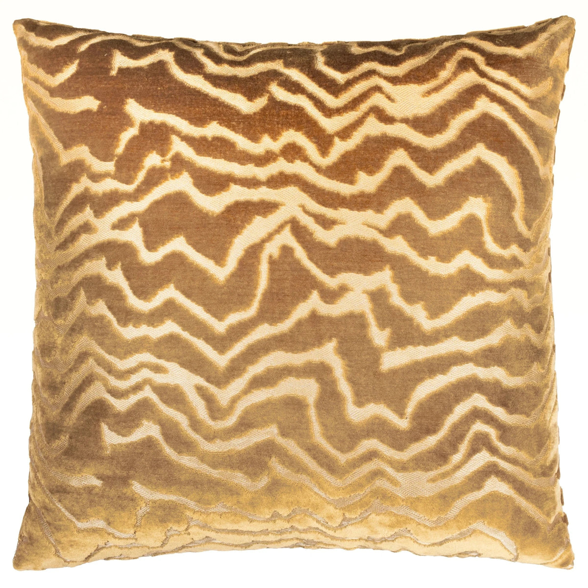 Polter Amber Velvet Pattern Cushion Cover - 50x50cm Textiles 