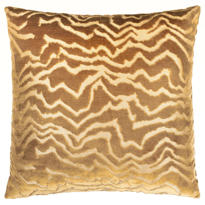 Polter Amber Velvet Pattern Cushion Cover - 50x50cm Textiles 