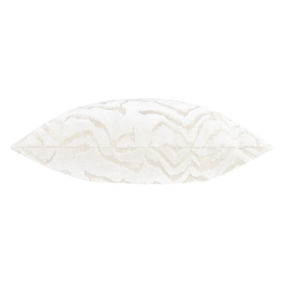 Polter White Velvet Pattern Cushion- 50x50cm 