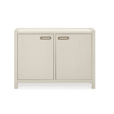 PRE ORDER - Soho White Oak Veneer 2 Door Sideboard Furniture 