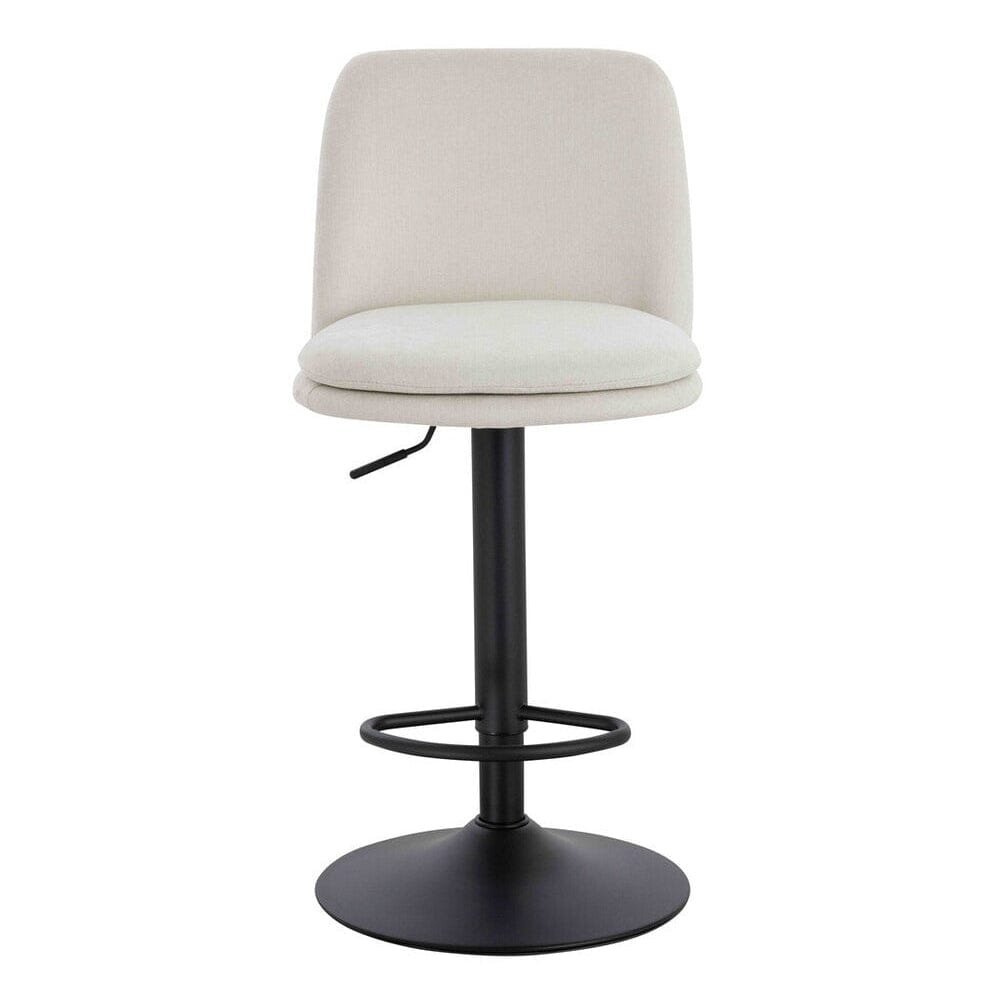 Roux Cream Textured Bar Chairs - Set of 2 Furniture 