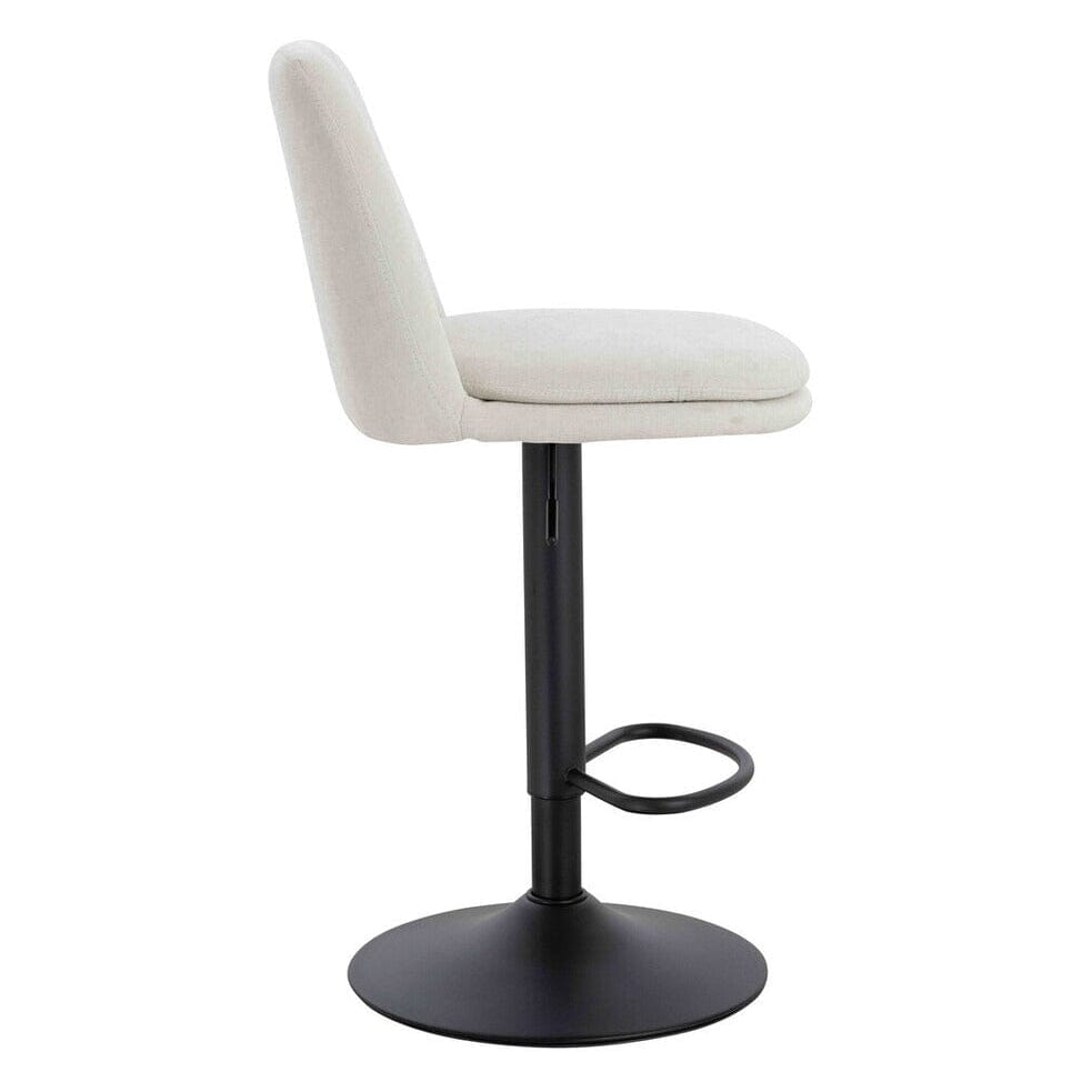 Roux Cream Textured Bar Chairs - Set of 2 Furniture 