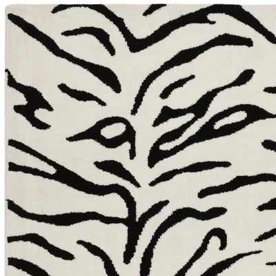 Sahara Monochrome Tiger Print Rug 