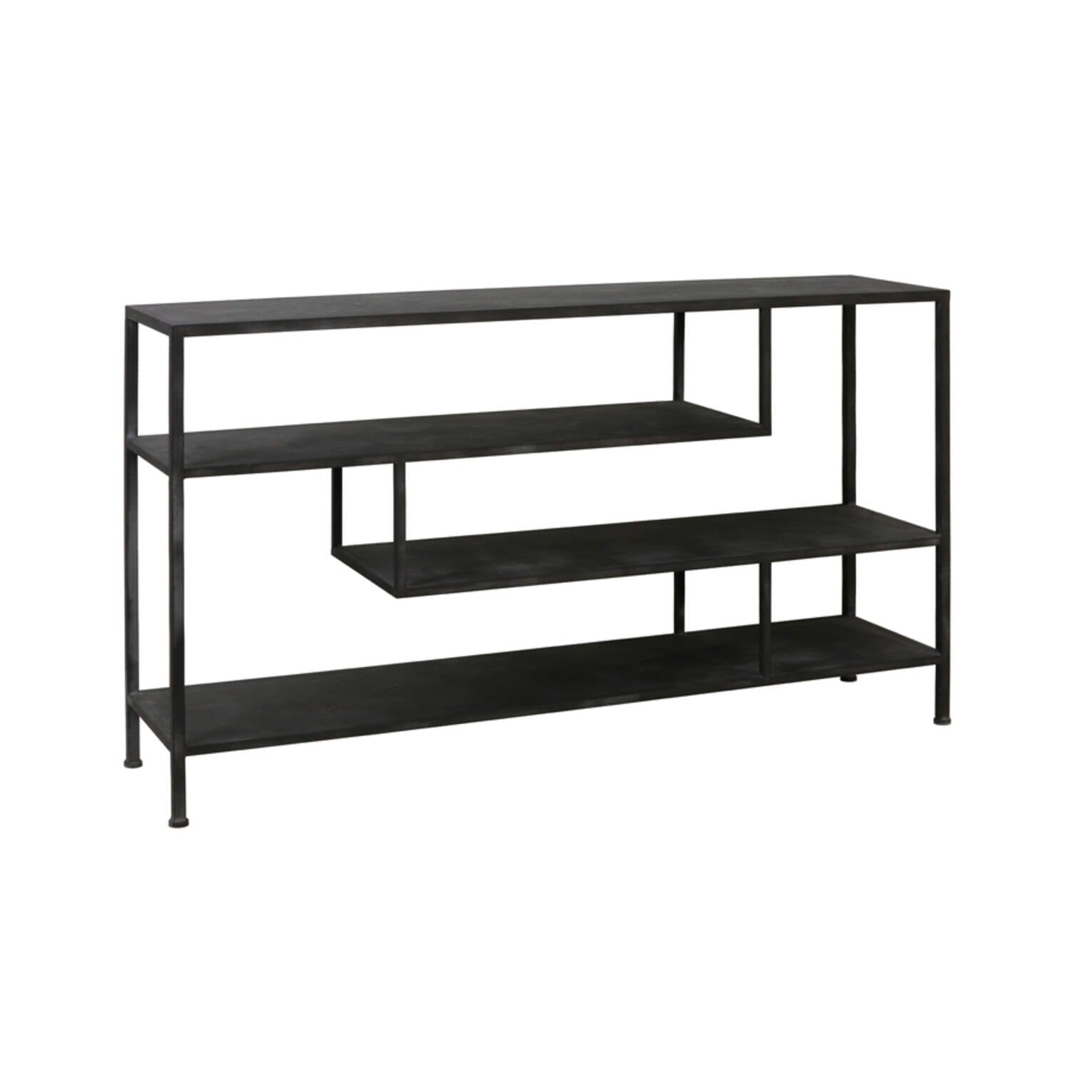 Sannia Antique Black Console Table Furniture 