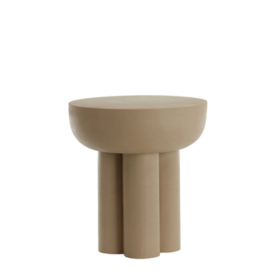 Sashie Greige Side Table Furniture 