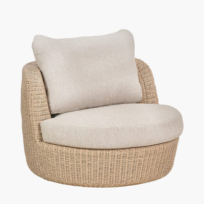 Sevilla Natural Wicker Outdoor Lounge Chair Outdoor 