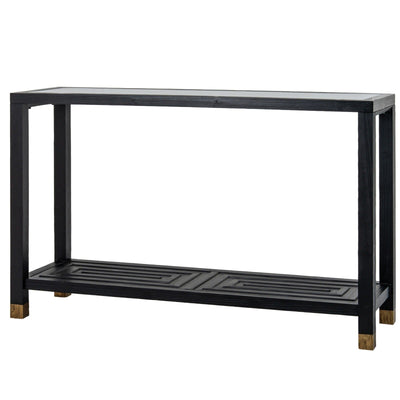 Shelin Black Console Table Furniture 