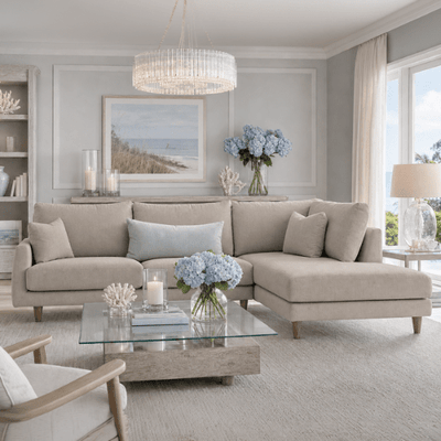 Solace Oatmeal Right Hand Facing Chaise End Sofa Sofa 