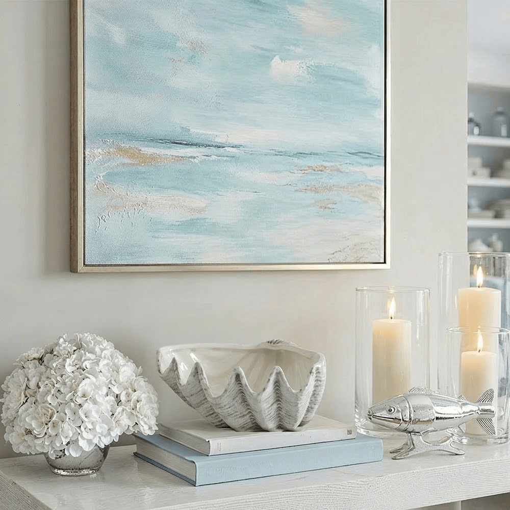 Solana Decorative Ceramic Shell Bowl Accessories 