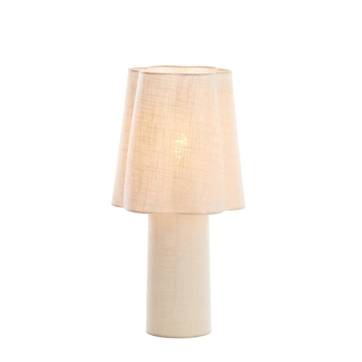 Somerset Neutral Linen Table Lamp Lighting 