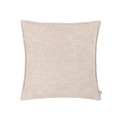 Souffle Cream Woven Cushion with Oxford Border- 43x43cm Textiles 