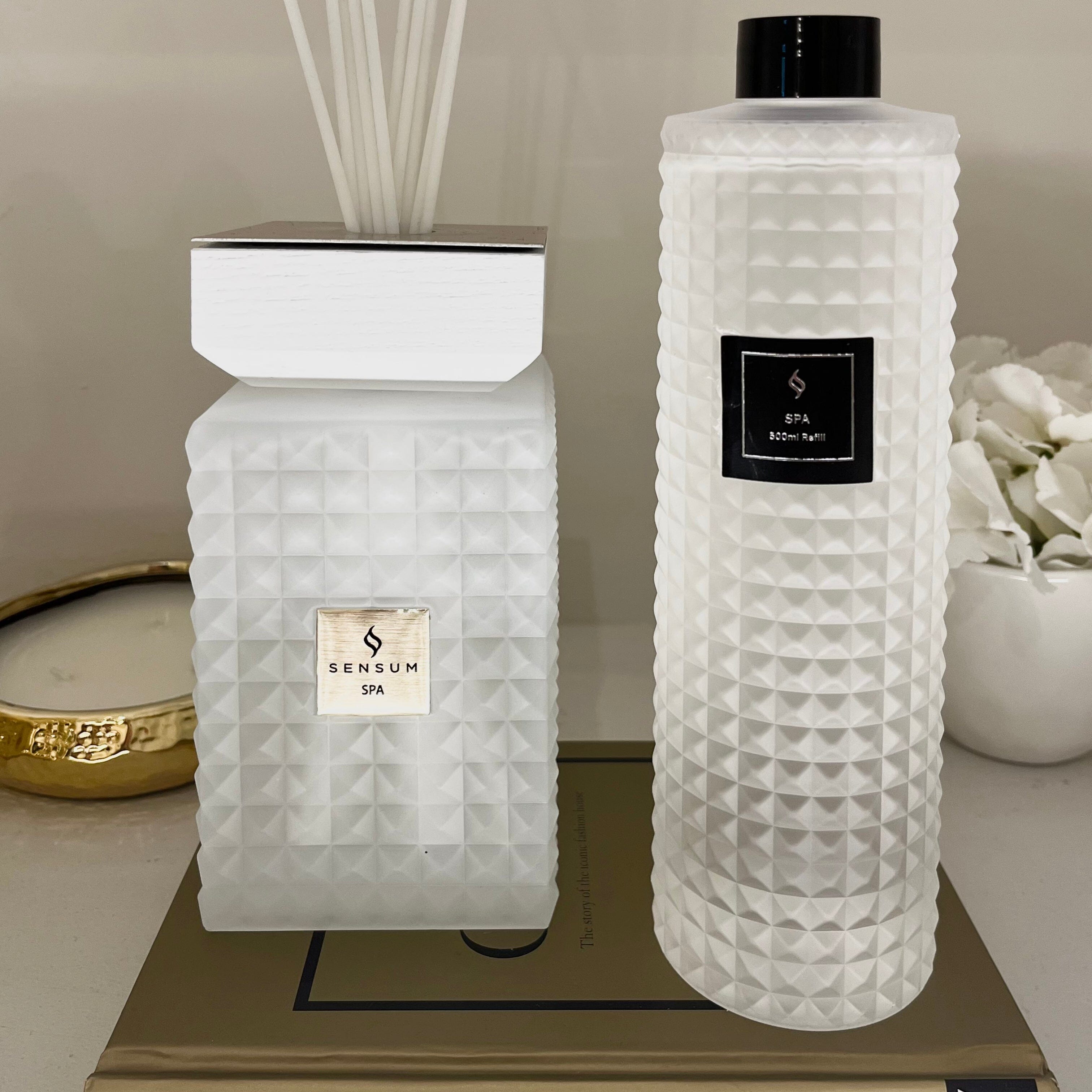 Spa Scented Luxury Reed Diffuser Refill - 500ml Fragrance 