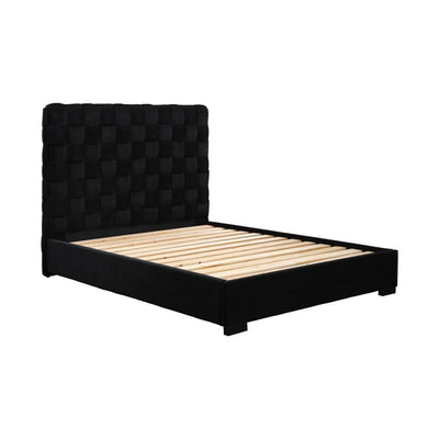 Stockholm Black Woven Bed Beds and Headboards 