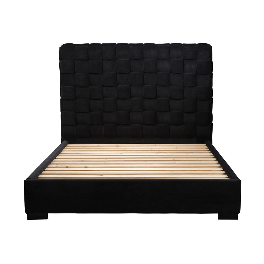Stockholm Black Woven Bed Beds and Headboards 