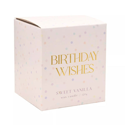Sweet Vanilla Confetti 'Birthday Wishes' Candle Fragrance 