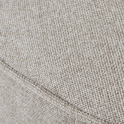 Tage Oatmeal Tweed Swivel Footstool Sofa 