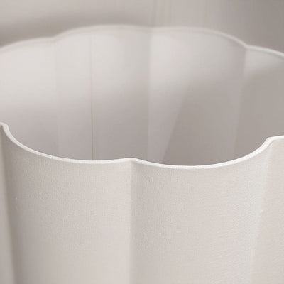Tala Black & Cream Scalloped Table Lamp Lighting 