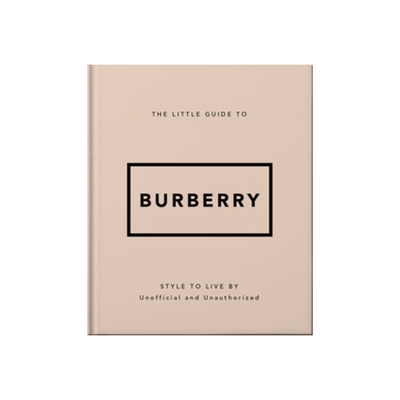 The Little Guide to Burberry Mini Coffee Table Book Accessories 