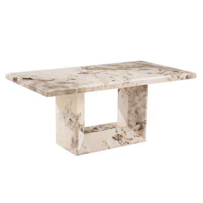 Thea Mocha Marble Coffee Table Table Furniture 