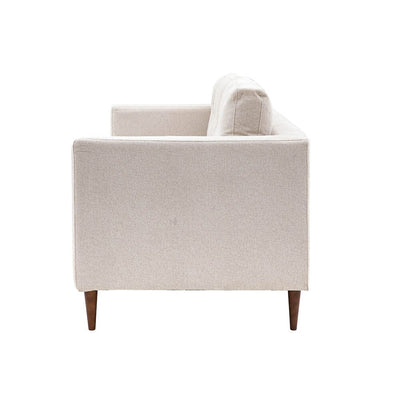 Tilly Grey Textured 3 Seater Buttoned Back Sofa Sofa 