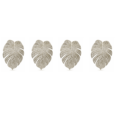 Tressa Gold Leaf Placemat- Set of 4 Accessories 