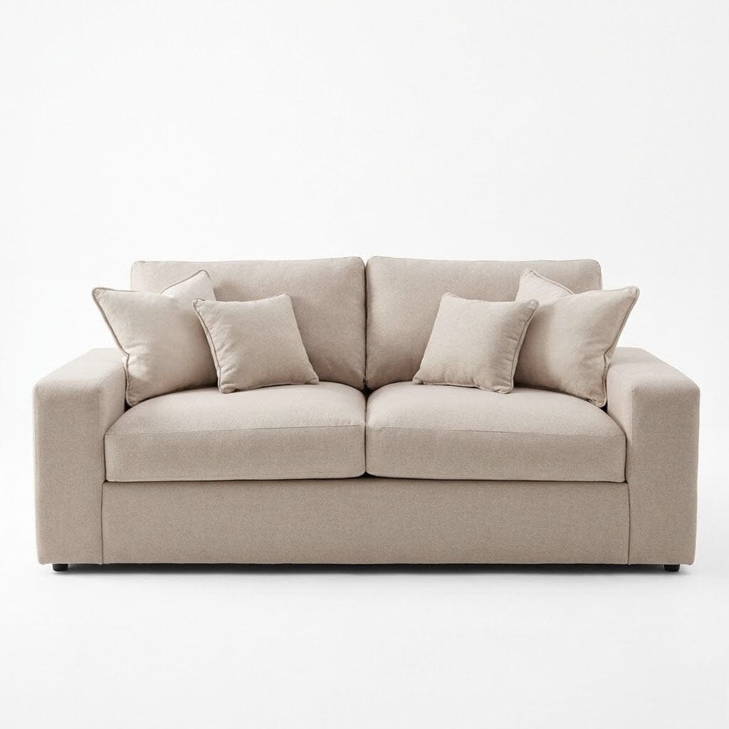 Tribeca Ash Greige 2 Seater Sofa Sofa 