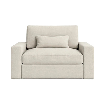 Tribeca Ash Greige Love Seat Sofa 