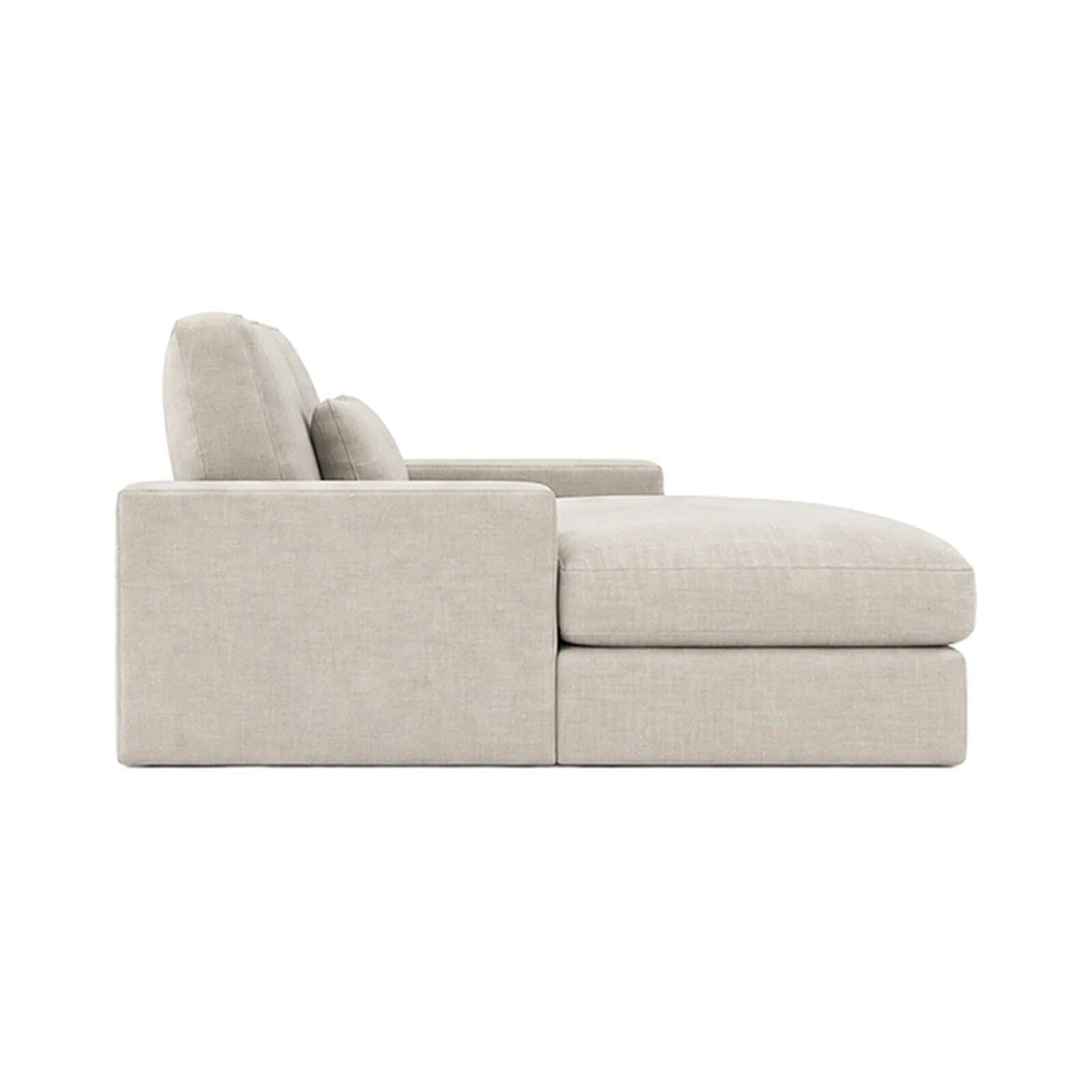 Tribeca Ash Greige Medium Left Hand Facing Chaise End Sofa Sofa 