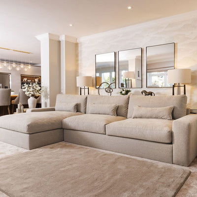 Tribeca Ash Greige Sofa Range MTO Sofa 