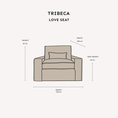 Tribeca Ash Greige Sofa Range MTO Sofa 