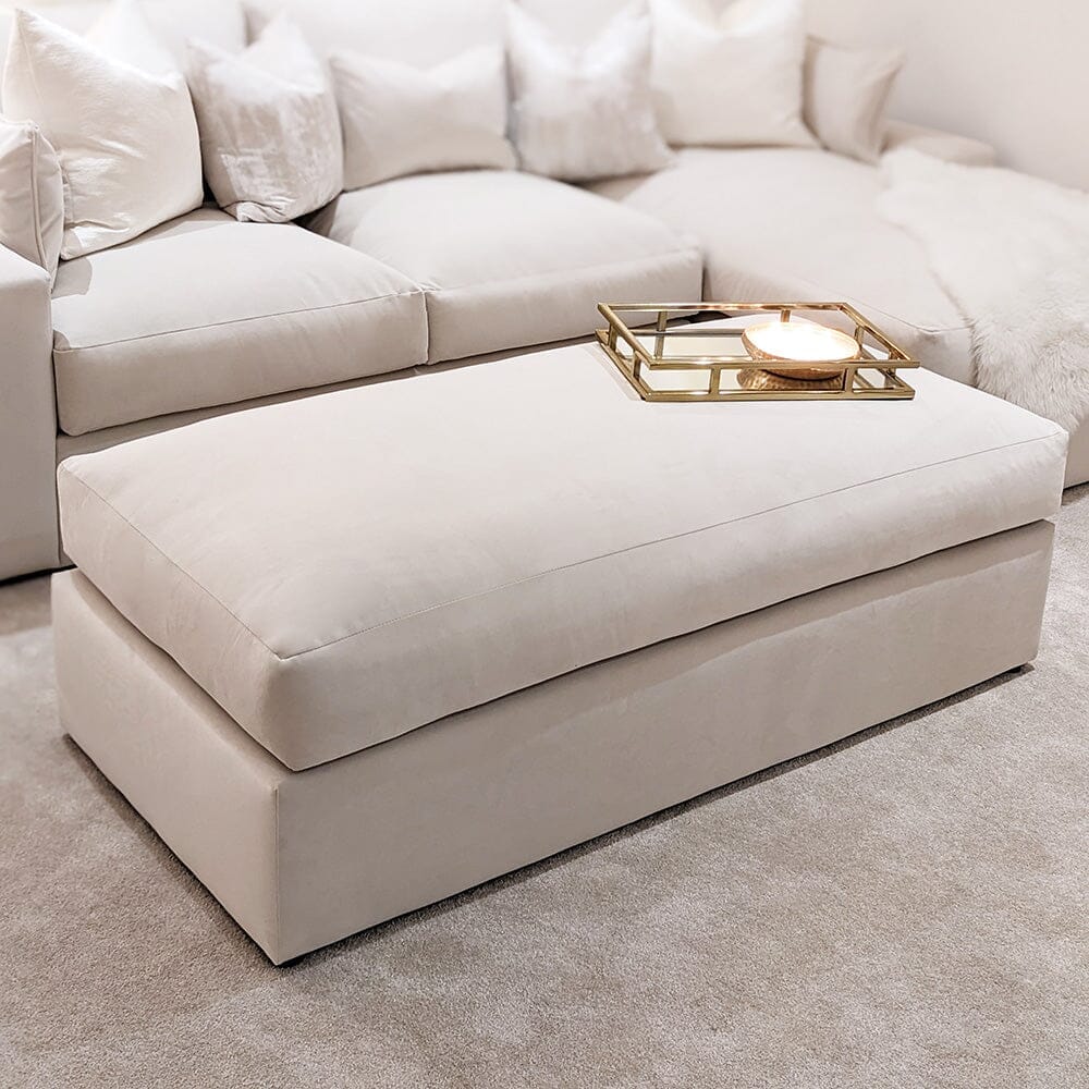 Tribeca Cream Velvet Sofa Range 