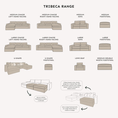 Tribeca Mink Velvet Medium Right Hand Facing Chaise End Sofa Sofa 