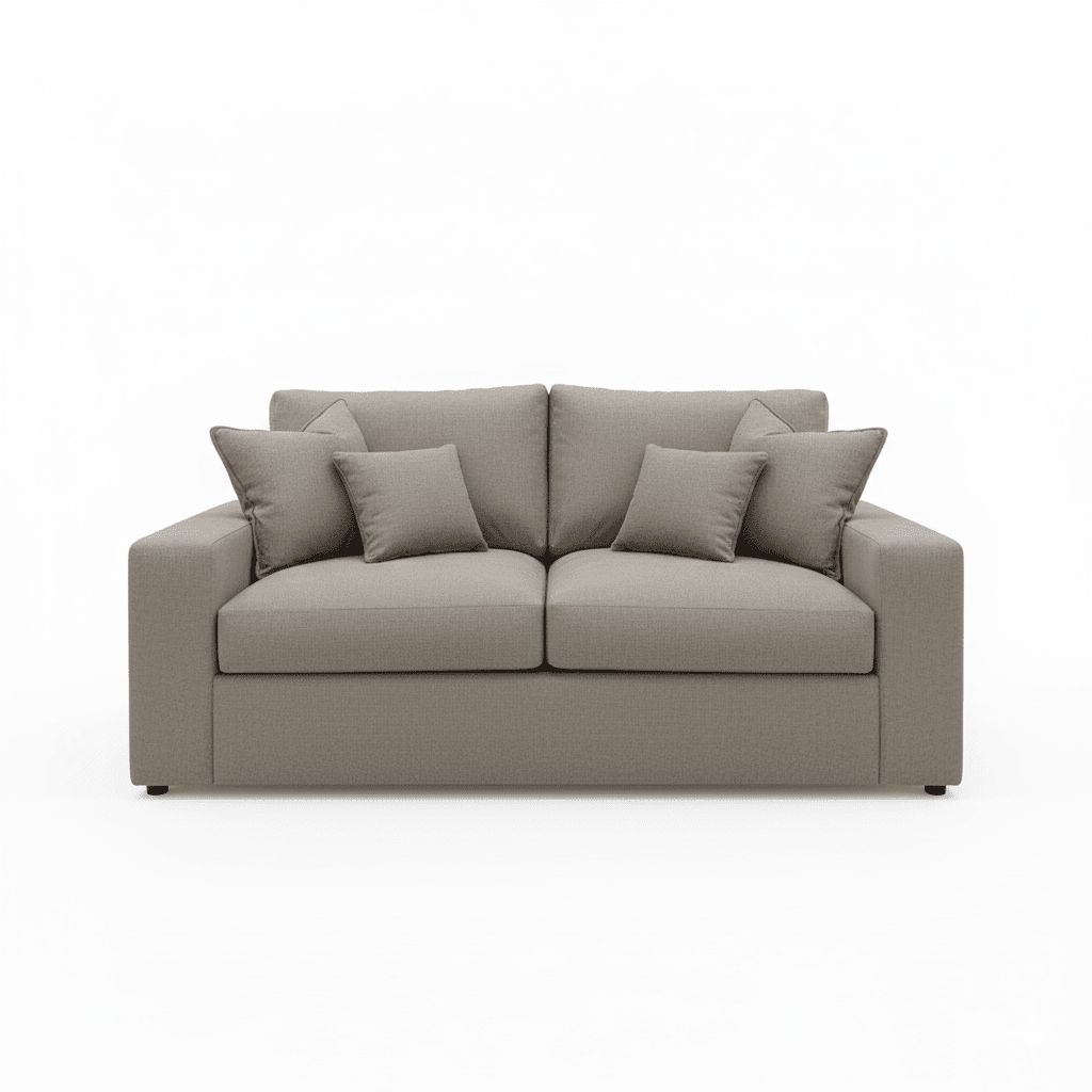 Tribeca Warm Grey 2 Seater Sofa Sofa 
