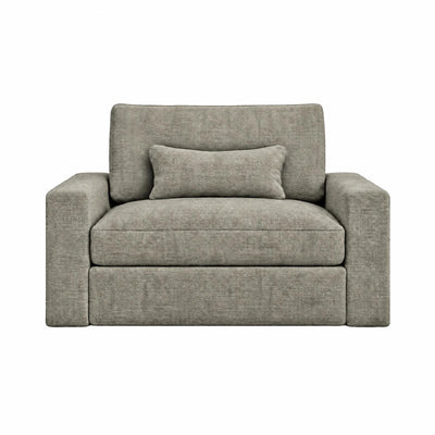 Tribeca Warm Grey Love Seat Sofa 