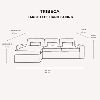 Tribeca Warm Grey Sofa Range MTO Sofa 