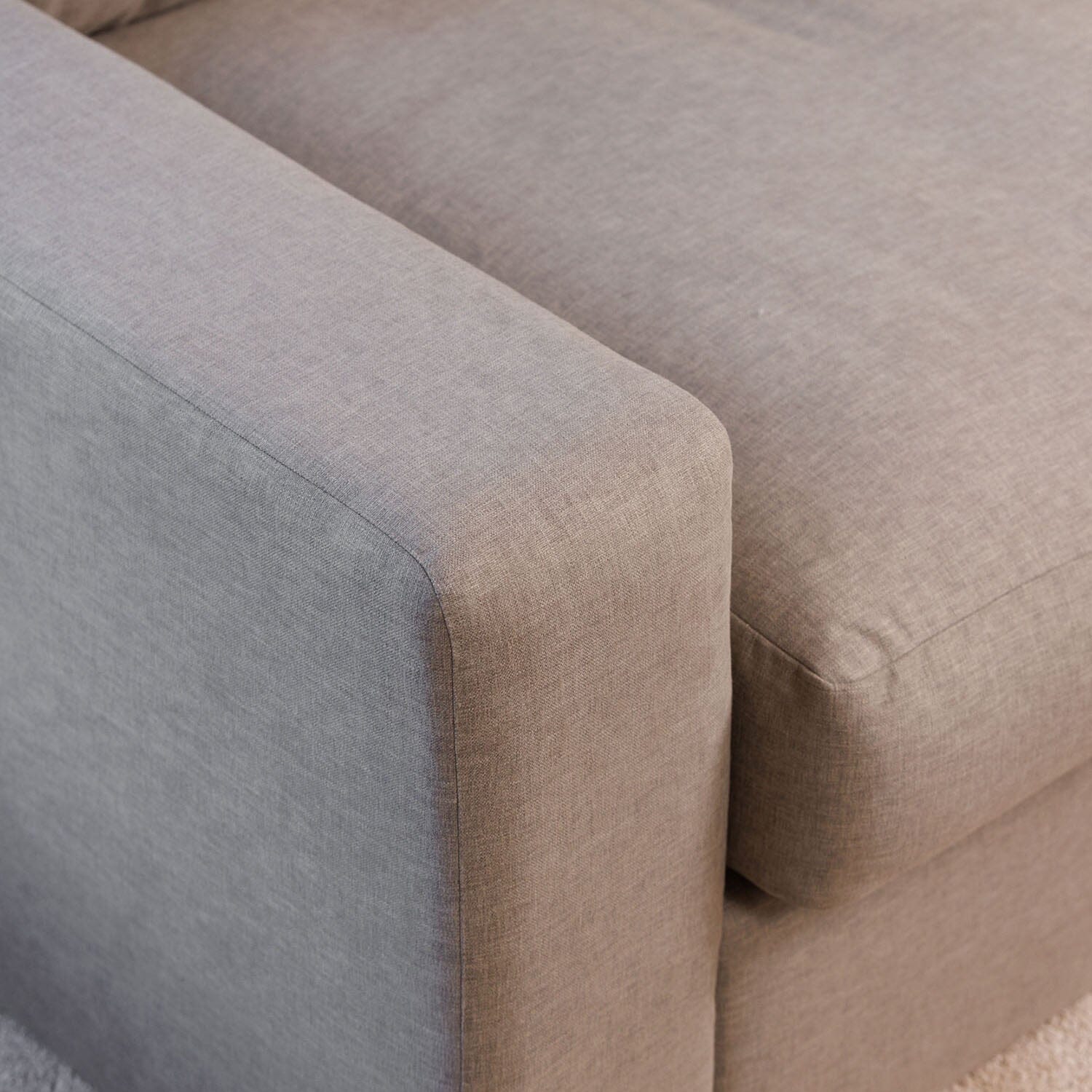 Tribeca Warm Grey Sofa Range MTO Sofa 