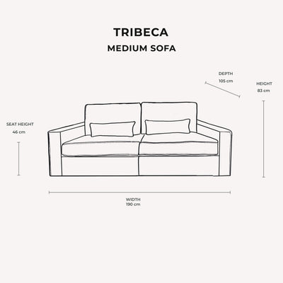 Tribeca Warm Grey Sofa Range MTO Sofa 