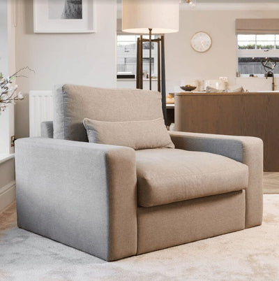 Tribeca Warm Grey Sofa Range MTO Sofa Love Seat 