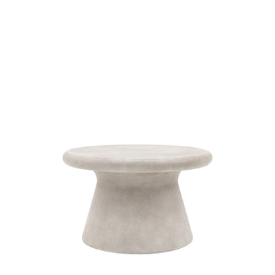 Tuscany Stone Indoor/Outdoor Round Coffee Table Furniture 
