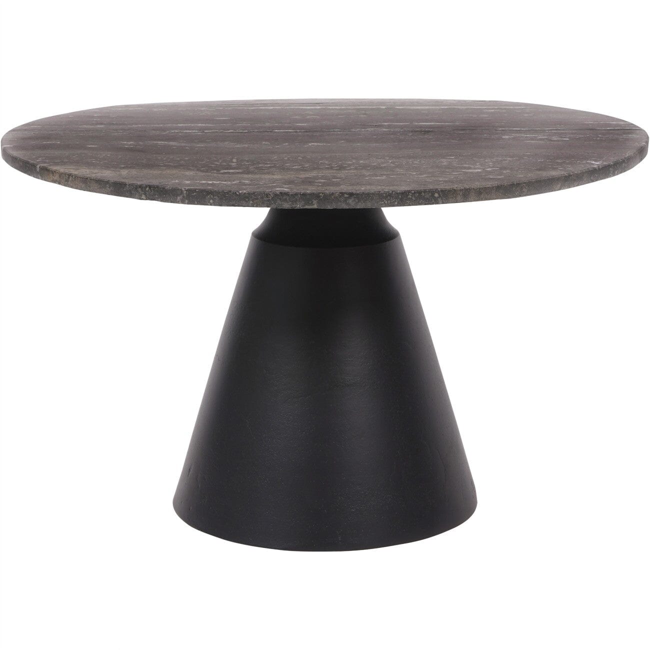 Valiona Medium Black & Marble Coffee Table Furniture 
