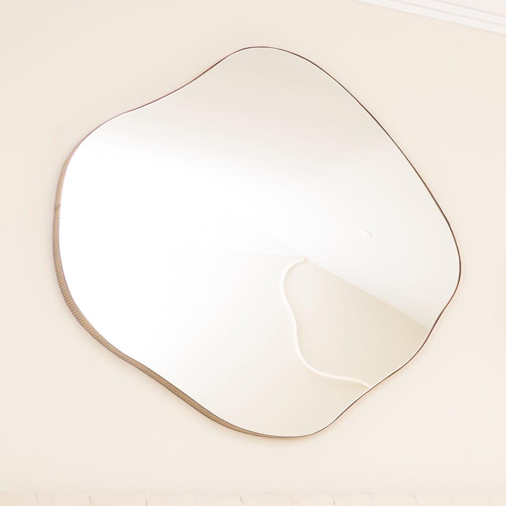Valore Large Bronze Abstract Wall Mirror Accessories 