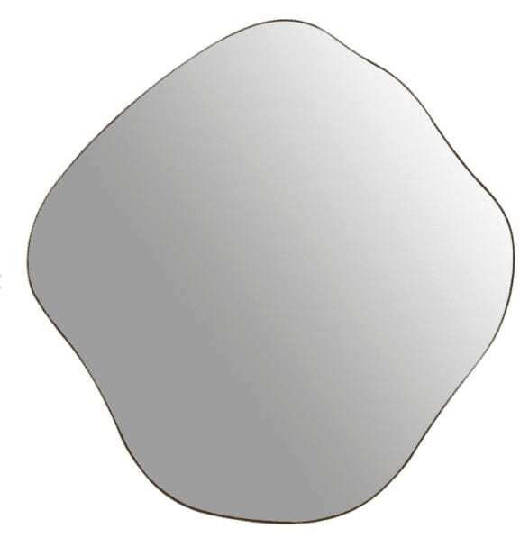 Valore Small Bronze Abstract Wall Mirror Accessories 