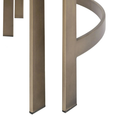 Vendome Brass Nesting Coffee Tables- Set of 2 Furniture 