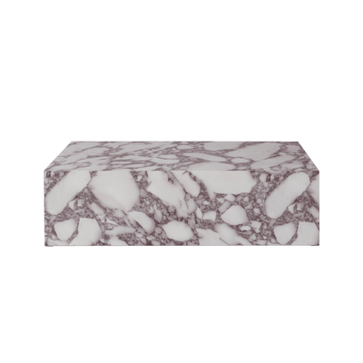 Venessia Calacatta Marble Effect Rectangular Coffee Table Furniture 
