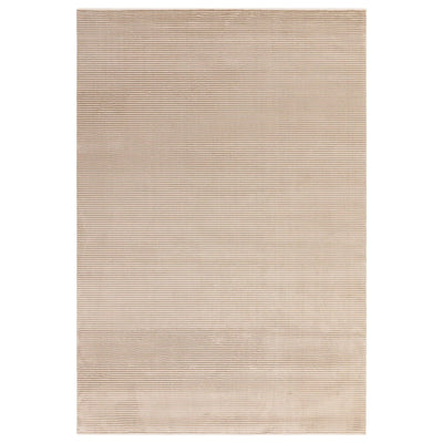 Venzia Beige Stripe Rug Textiles 