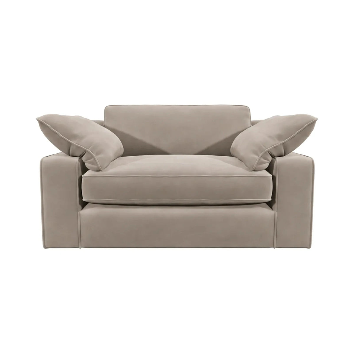 Victoria Mink Velvet Love Seat Sofa 