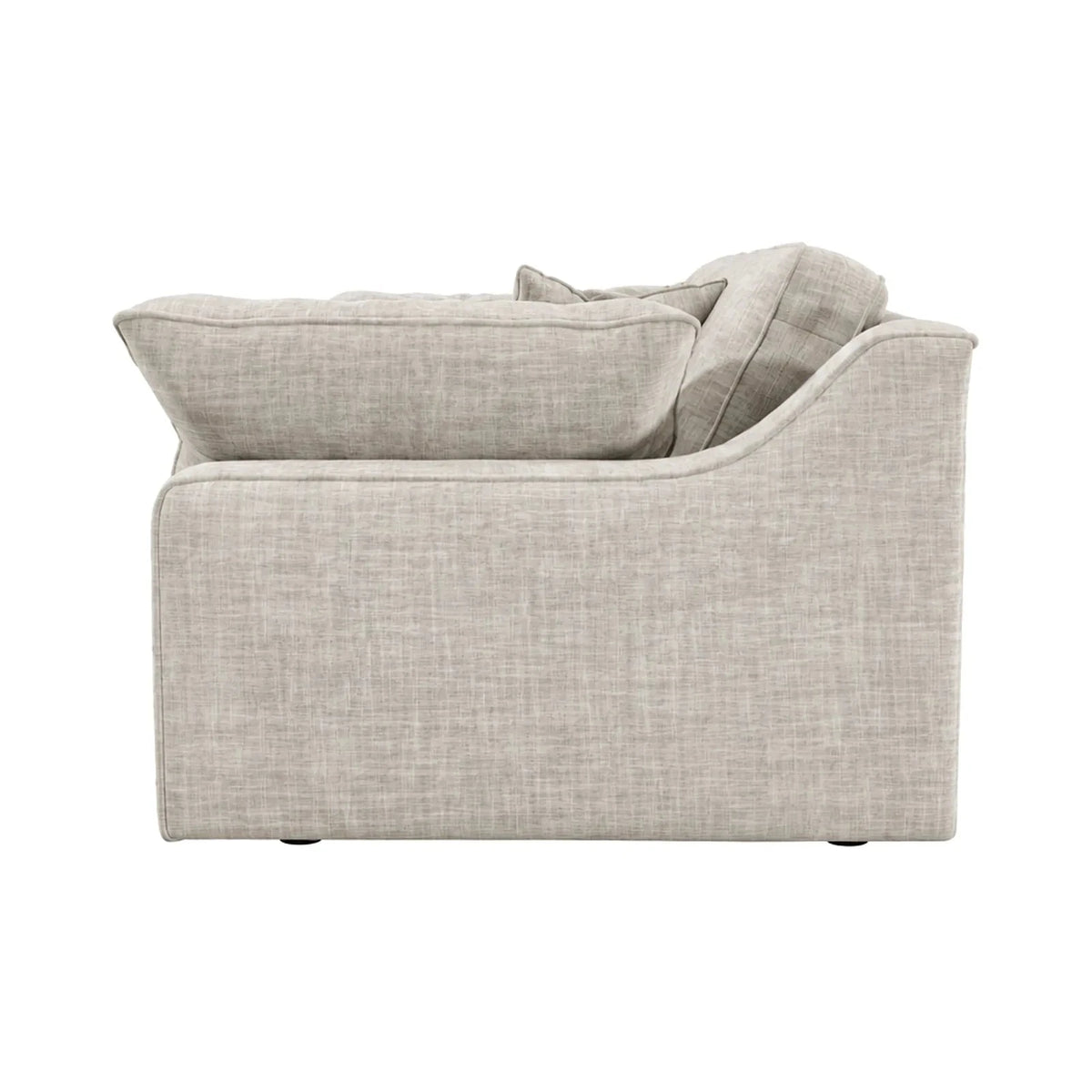 Victoria Oyster Chenille 4 Seater Sofa Sofa 