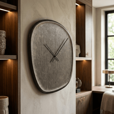 Vitale Bronze Abstract Wall Clock Accessories 