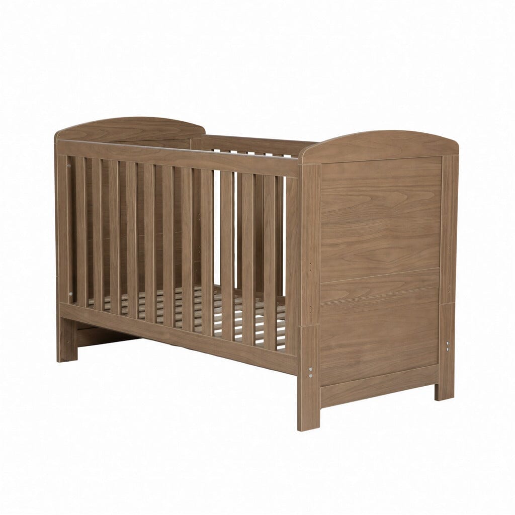 Walden Taupe Wooden Cot Bed Nursery 